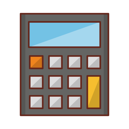 Calculator free icon Calculator free icon