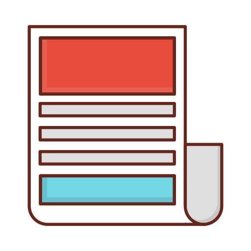 periódico icono gratis