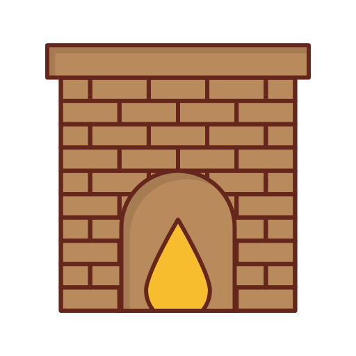 chimenea icono gratis