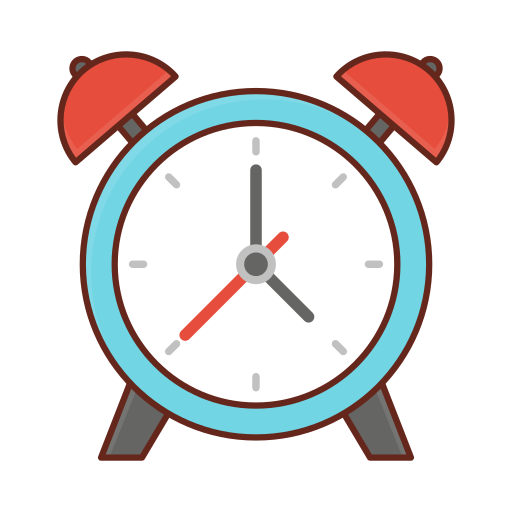 Alarm Clock Generic Outline Color Icon