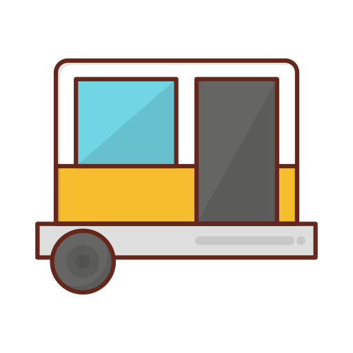 caravana icono gratis