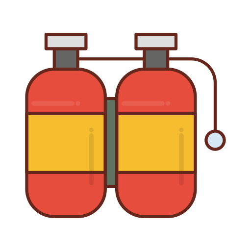 Oxygen Tank Generic Outline Color Icon