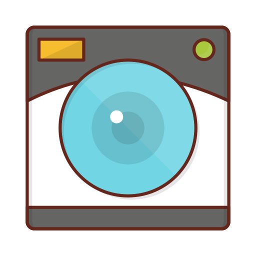 cámara fotográfica icono gratis