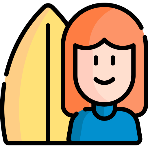 Surfer free icon Surfer free icon