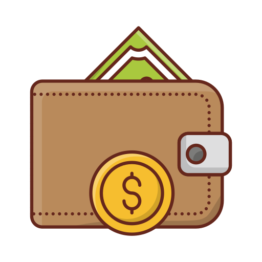 cartera icono gratis