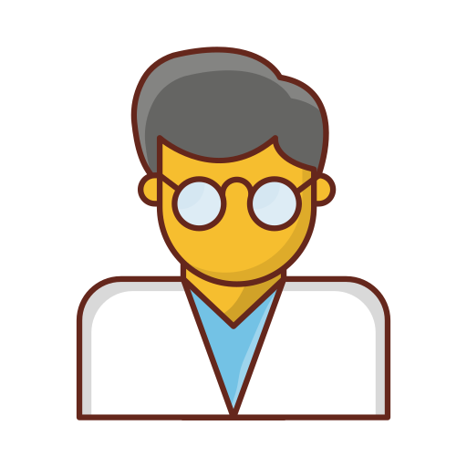 doctor en medicina icono gratis