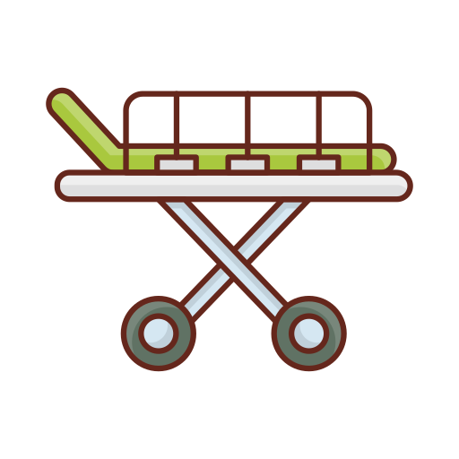 Медицинские носилки бесплатно иконка