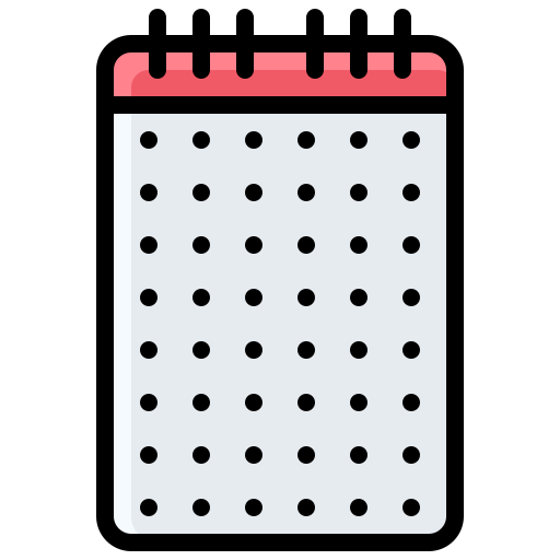 Note pad free icon