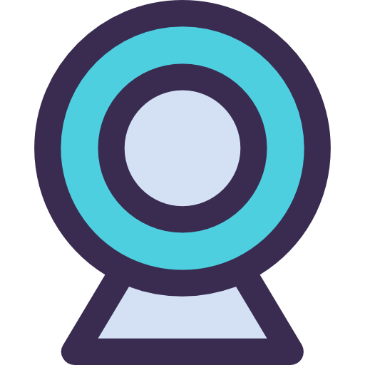 cámara web icono gratis