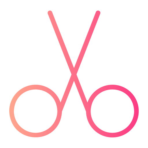 Scissor Generic Gradient icon