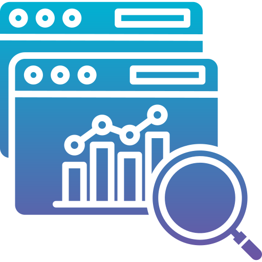 análisis de datos icono gratis