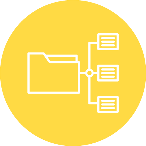 clasificación de datos icono gratis