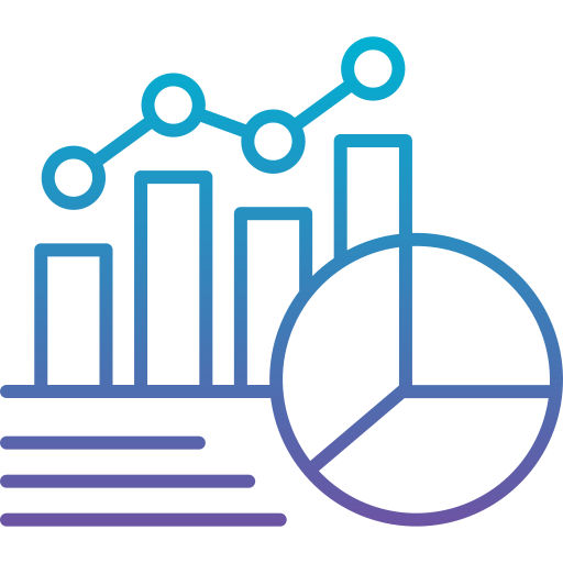 Statistic Generic Gradient icon