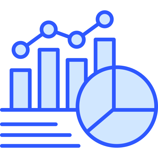 Statistic Generic Blue icon