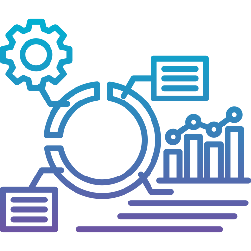 análisis de los datos icono gratis
