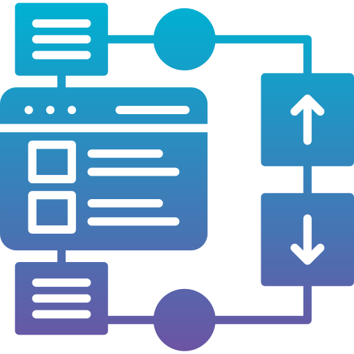 visualización de datos icono gratis