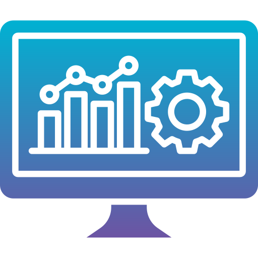 Statistic Generic Flat Gradient icon