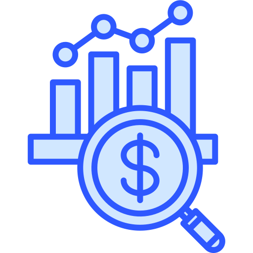 Analytics Generic Blue icon