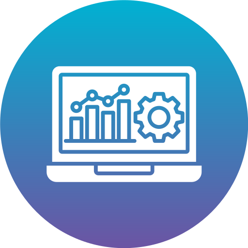 Statistic Generic Flat Gradient icon