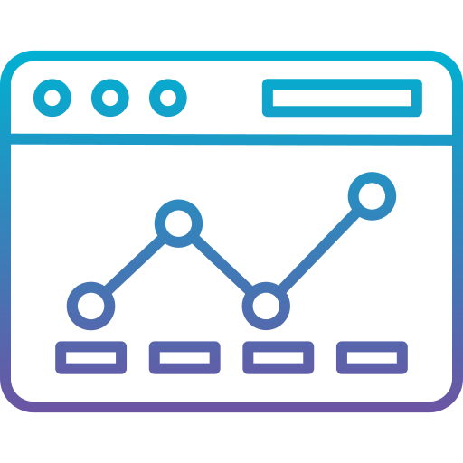 análisis web icono gratis