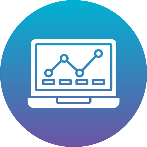 Web analysis Generic Flat Gradient icon