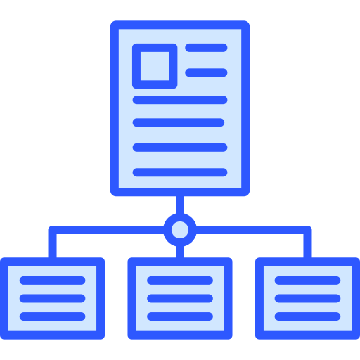 modelado de datos icono gratis