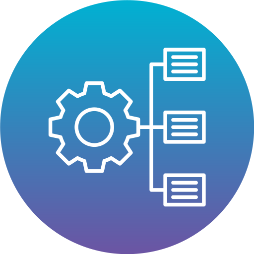 Processing Generic Flat Gradient Icon