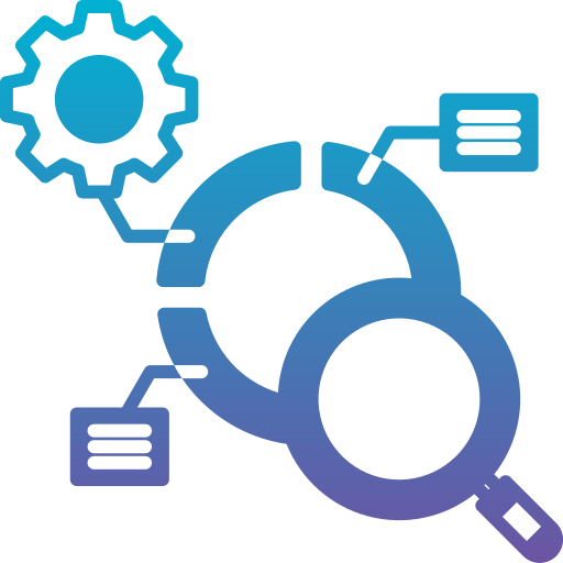 análisis de los datos icono gratis