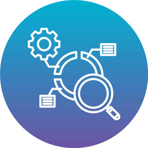 análisis de los datos icono gratis