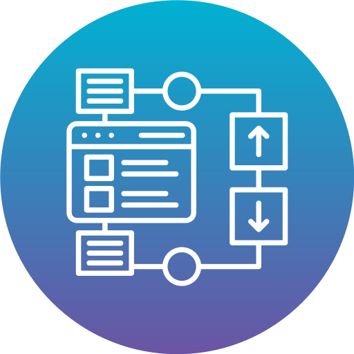 visualización de datos icono gratis