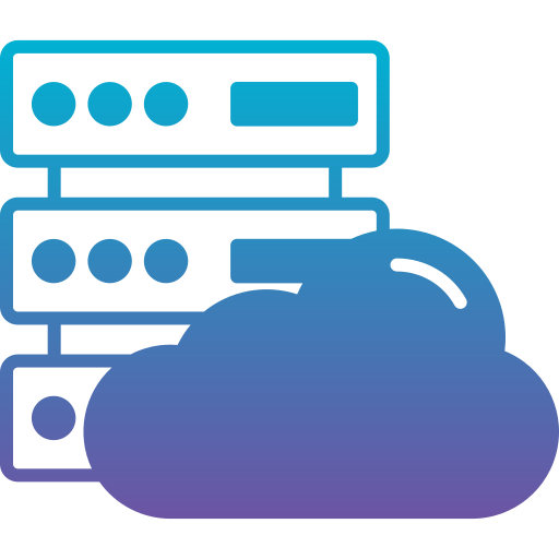 computación en la nube icono gratis
