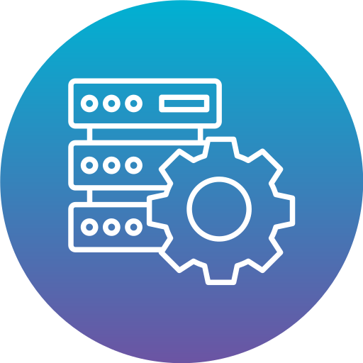 Database Generic Flat Gradient icon