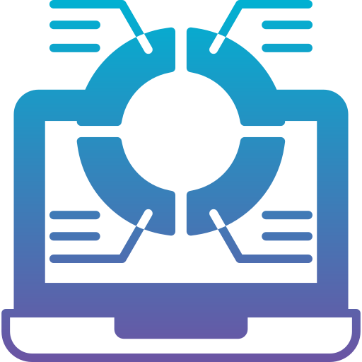 Pie Chart Generic Flat Gradient Icon