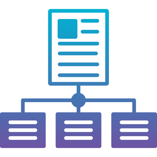 modelado de datos icono gratis