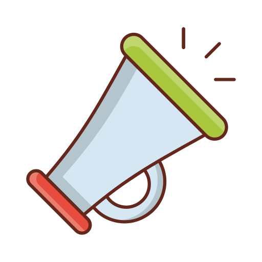 메가폰 무료 아이콘