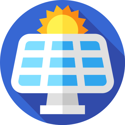 panel solar icono gratis