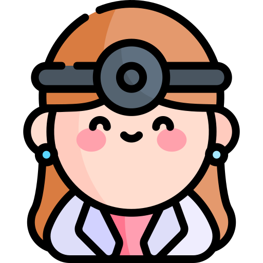 Pediatrician Kawaii Lineal color icon