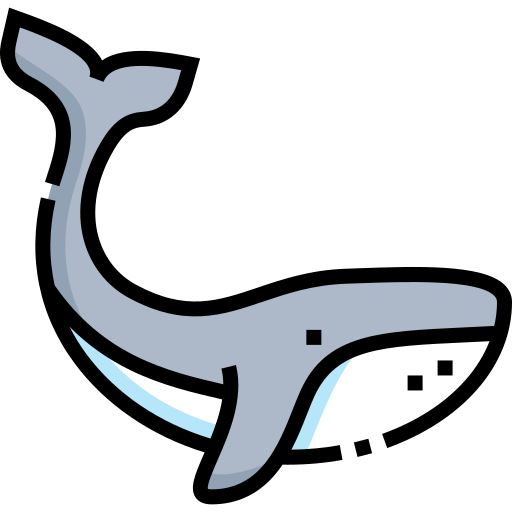 Whale free icon