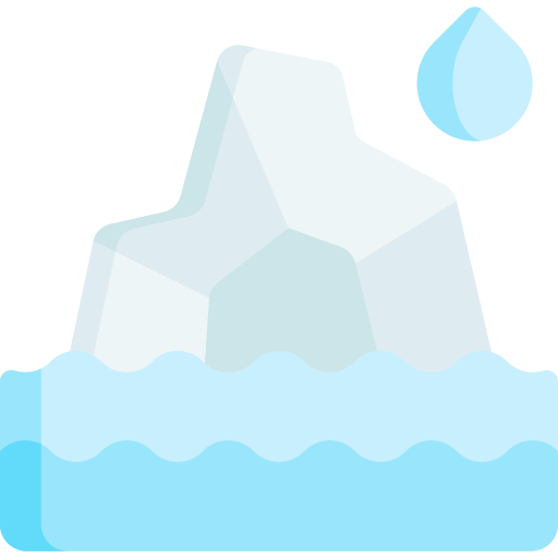 iceberg icono gratis