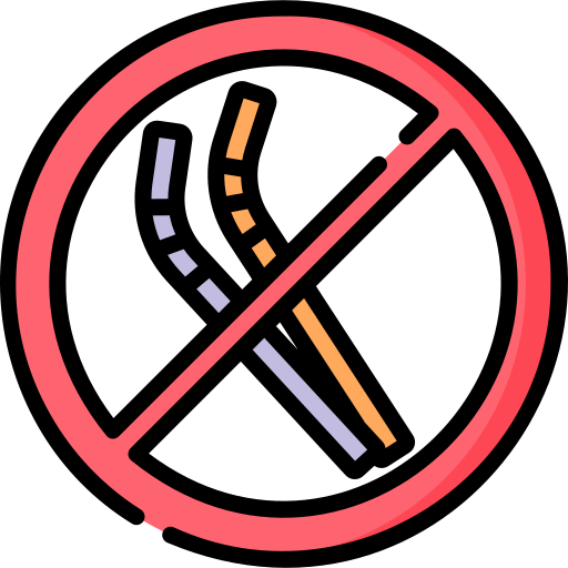 No plastic free icon No plastic free icon