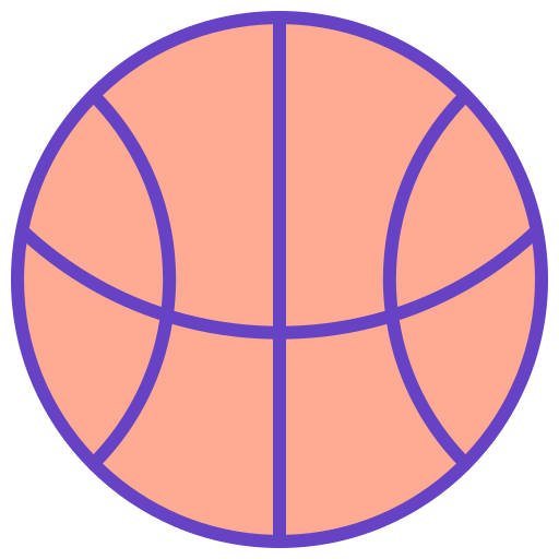 pelota de baloncesto icono gratis