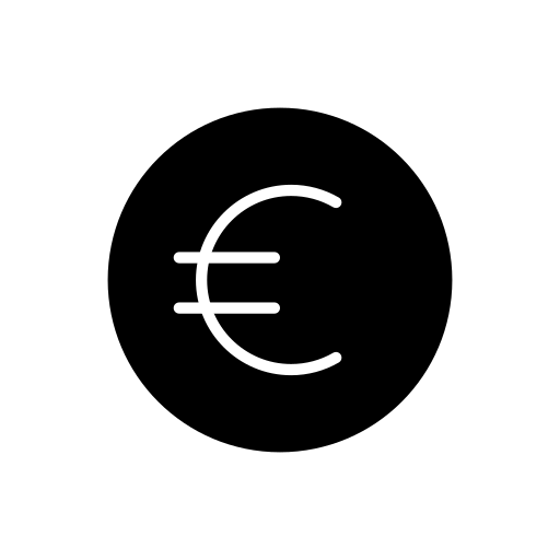 euro icono gratis