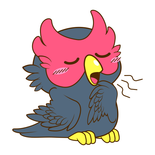 Yawn free sticker Yawn free sticker