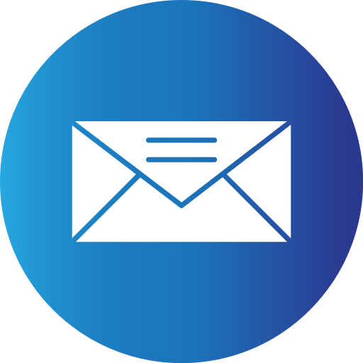 Mail Generic Blue icon