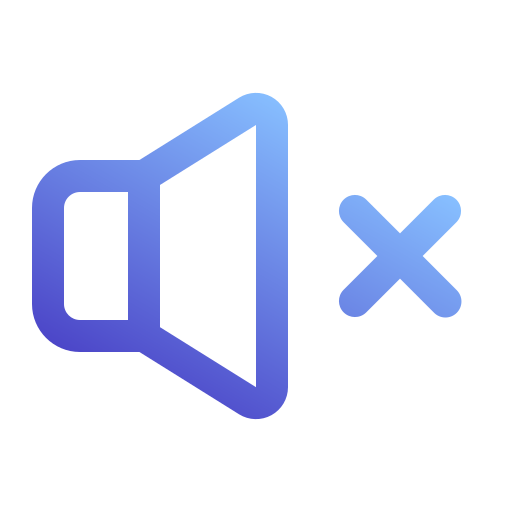 silencio icono gratis