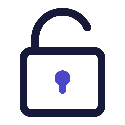 Unlock free icon