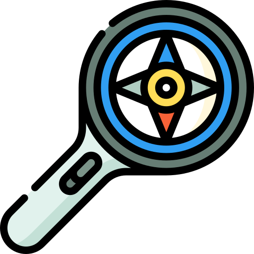 Magnifying glass free icon Magnifying glass free icon