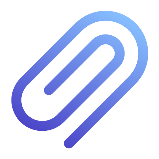 Paper clip - free icon