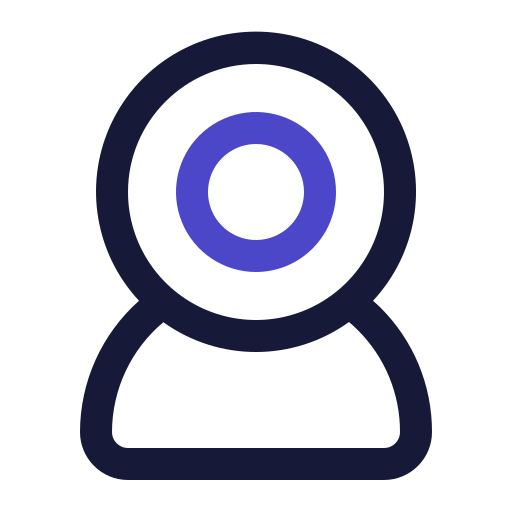 cámara web icono gratis