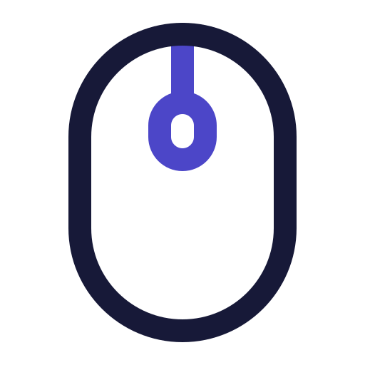 Computer mouse Generic Outline Color icon